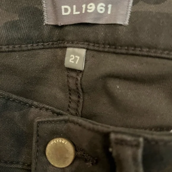 DL1961 Florence Skinny Midrise Instasculpt Camo - Picture 7 of 11